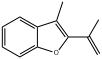 2-Isopropenyl-3-methylbenzofuran 结构式