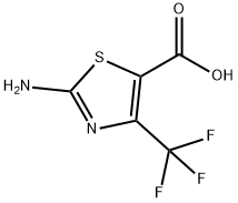 2-氨基-4-三氟甲基噻唑-5-甲酸 结构式