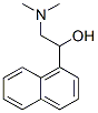 1-(1-Naphtyl)-2-(dimethylamino)ethanol 结构式