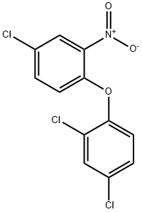 4-氯-1-(2,4-二氯苯氧基)-2-硝基苯 结构式