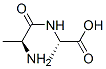 L-丙氨酰-L-丙氨酸 结构式