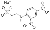 N-(2,4-二硝基苯基)牛磺酸 钠盐 结构式