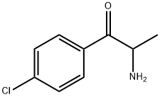 1-Propanone,  2-amino-1-(4-chlorophenyl)- 结构式