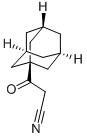 3-金刚烷-1-基-3-氧代-丙腈 结构式