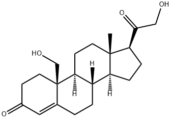 19-hydroxydeoxycorticosterone 结构式