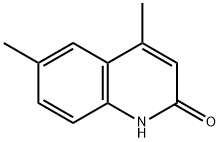 4,6-二甲基喹啉-2-醇 结构式