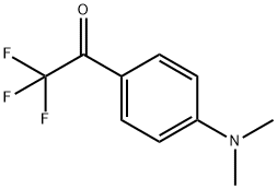 4'-(二甲基氨基)-2,2,2-三氟苯乙酮 结构式