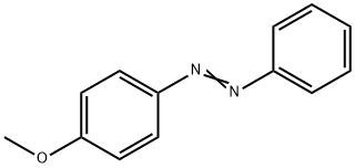 4-甲氧基偶氮苯 结构式