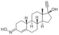 norethisterone-3-oxime 结构式