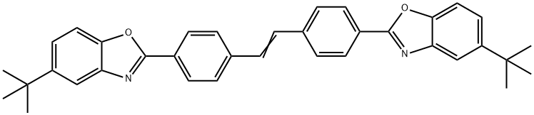 2,2-(4,4-二苯乙烯基)双-5-叔丁基苯并唑 结构式