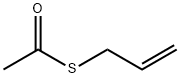 硫代乙酸烯丙酯 结构式