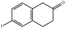 6-碘-Β-四氢萘酮 结构式