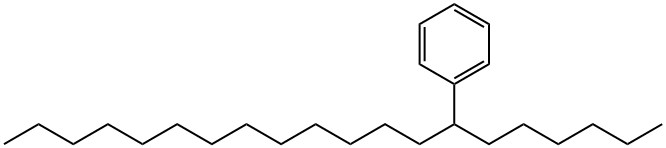 7-Phenylicosane 结构式