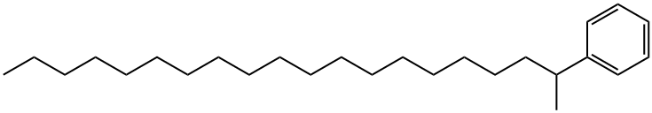 1-Methylnonadecylbenzene 结构式