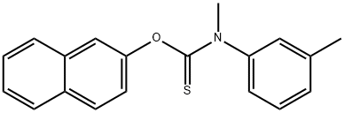 托萘酯 结构式