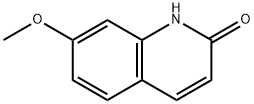 7-甲氧基喹啉-2(1H)-酮 结构式