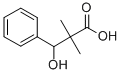 3-羟基-2,2-二甲基-3-苯基丙酸 结构式