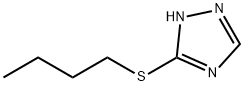 3-BUTYLTHIO-4H-1,2,4-TRIAZOLE 结构式