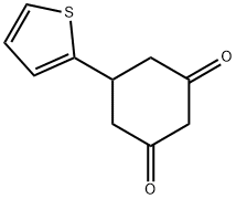 5-(2-噻吩基)环己烷-1,3-二酮 结构式
