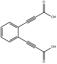 1,2-Benzenedi(propynoic acid) 结构式