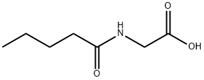 2-戊酰胺乙酸 结构式