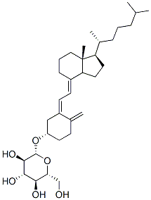 vitamin D3 3 beta-D-glucopyranoside 结构式
