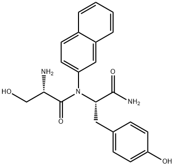 SER-TYR Β-NAPHTHYLAMIDE 结构式