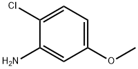 2-氯-5-甲氧基苯胺 结构式