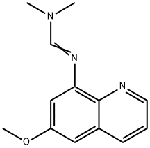 8-(Dimethylamino)methyleneamino-6-methoxyquinoline 结构式