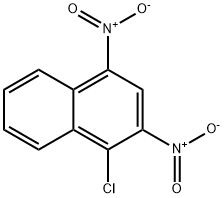 1-Chloro-2,4-dinitronaphthalene 结构式