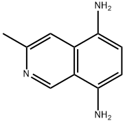 Isoquinoline, 5,8-diamino-3-methyl- (8CI) 结构式