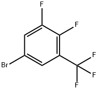 2,3-二氟-5-溴三氟甲苯 结构式