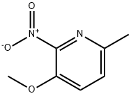 3-甲氧基-2-硝基-6-甲基吡啶 结构式