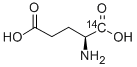 GLUTAMIC ACID, L-, [1-14C] 结构式