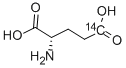 GLUTAMIC ACID, L-, [5-14C] 结构式