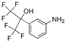 2-(3-氨基苯基)-1,1,1,3,3,3-六氟丙烷-2-醇 结构式