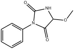 5-Methoxy-3-phenylimidazolidine-2,4-dione 结构式
