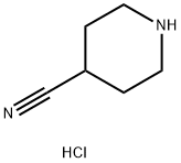 4-氰基哌啶盐酸盐 结构式
