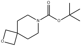 2-噁唑-7-氮杂螺[3.5]壬烷-7-羧酸-1,1-二甲基乙酯 结构式