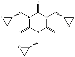 异氰尿酸(R,R,R)-三缩水甘油酯 结构式