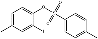 2-IODO-4-METHYLPHENYL 4-METHYLPHENYLSULFONATE 结构式