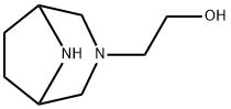 3,8-Diazabicyclo[3.2.1]octane-3-ethanol(8CI) 结构式