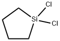 硅杂环戊烷,1,1-二氯- 结构式