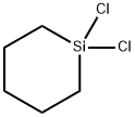 1,1-二氯硅杂环己烷 结构式