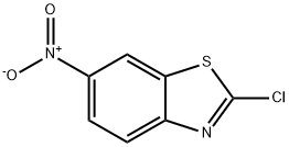 2-氯-6-硝基苯并噻唑 结构式