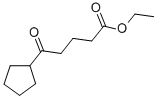 ETHYL 5-CYCLOPENTYL-5-OXOVALERATE 结构式