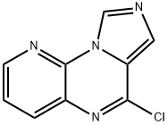 6-CHLOROIMIDAZO[1,5-A]PYRIDO[3,2-E]PYRAZINE 结构式