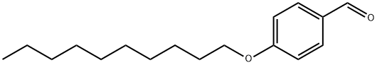 4-癸氧基苯甲醛 结构式