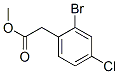2'-溴-4-氯苯乙酸甲酯 结构式