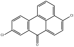 7H-Benz(de)anthracen-7-one, 4,9-dichloro- 结构式